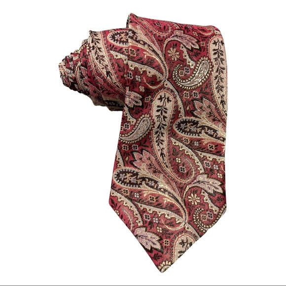 🔥4 for $20🔥Hand stitched silk brocade tie Mix and match!!! - Picture 3 of 4